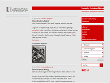 Tablet Screenshot of kasselerfotobuchblog.de